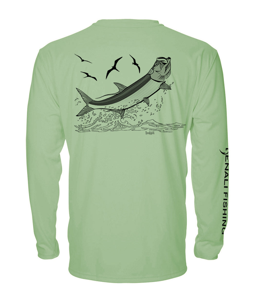Denali Performance Fishing Men’s Teaser™ UPF 50+ ProtectUV® MegaSolar® - Tarpon