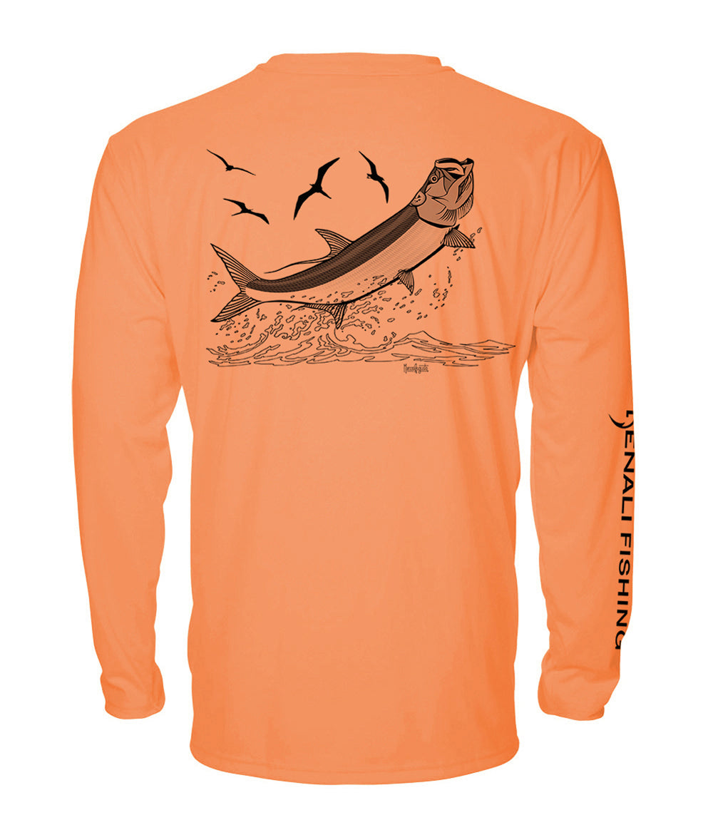 Denali Performance Fishing Men’s Teaser™ UPF 50+ ProtectUV® MegaSolar® - Tarpon