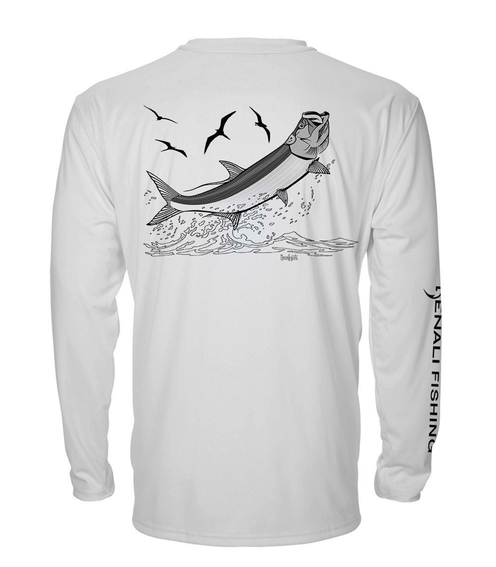 Denali Performance Fishing Men’s Teaser™ UPF 50+ ProtectUV® MegaSolar® - Tarpon