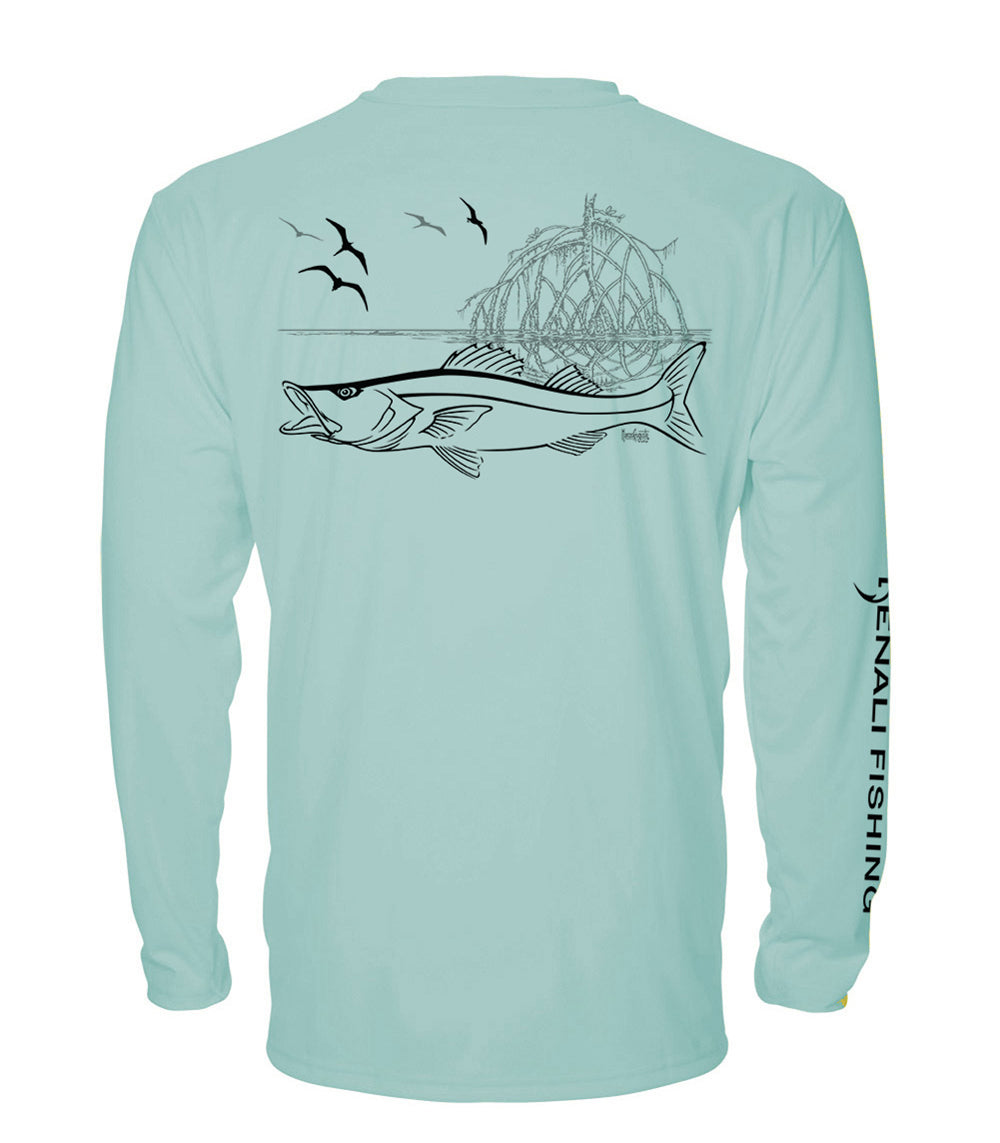 Denali Performance Fishing Men’s Teaser™ UPF 50+ ProtectUV® MegaSolar® - Snook