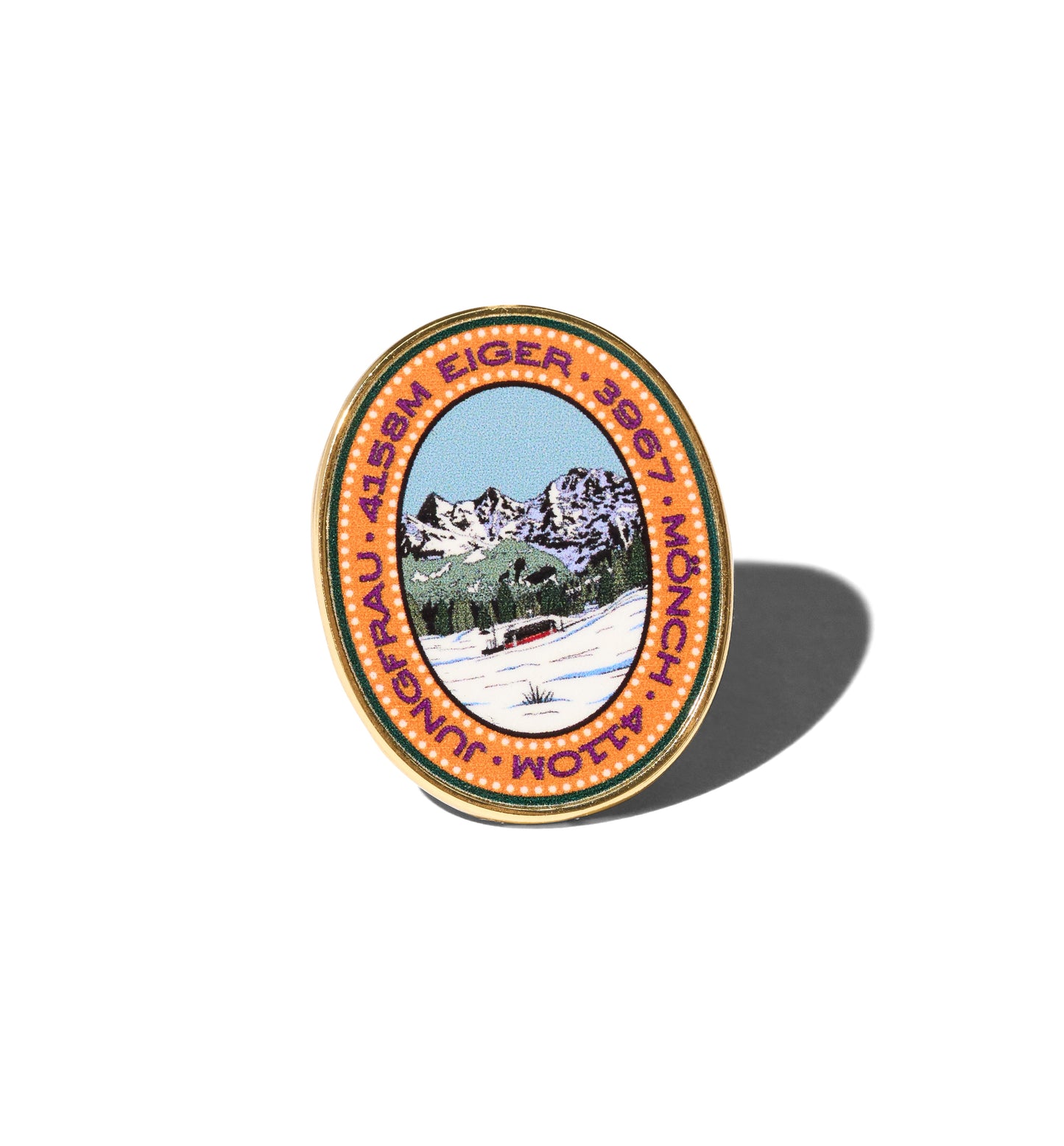 MOUNTAIN PIN : DREI BERGE