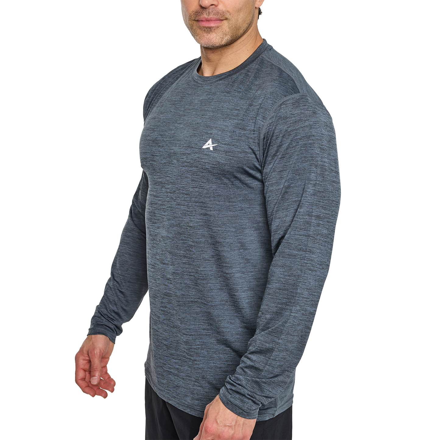 Men's Cooling Crew Neck Long Sleeve T-Shirt - CLOSEOUT