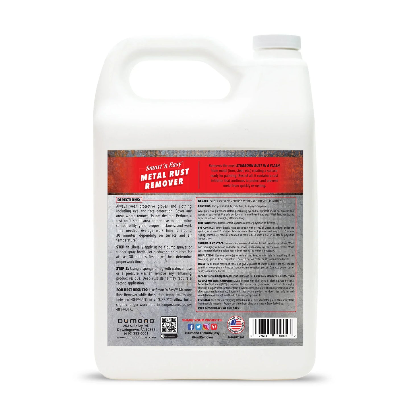 Smart ‘n Easy Metal Rust Remover (1 Gallon)