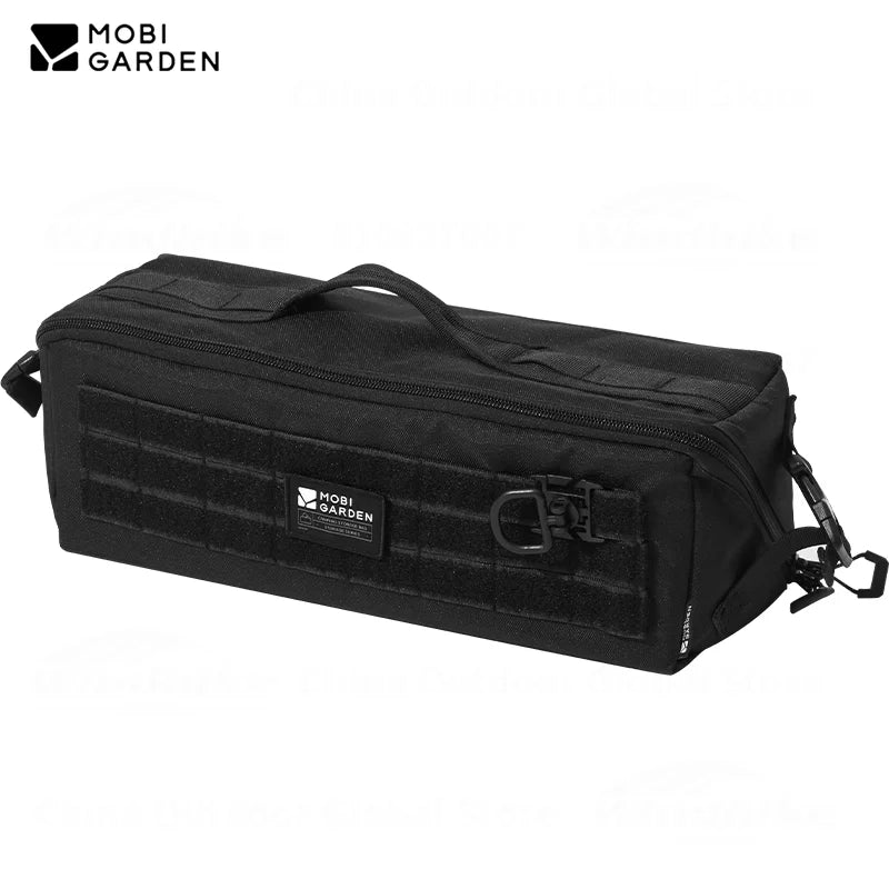 MOBI GARDEN Ground Nail Storage Bag Portable Multi-function 5L Large Space One Second Switch Four Layer Camping Outdoor Partition Box Wear-resistant