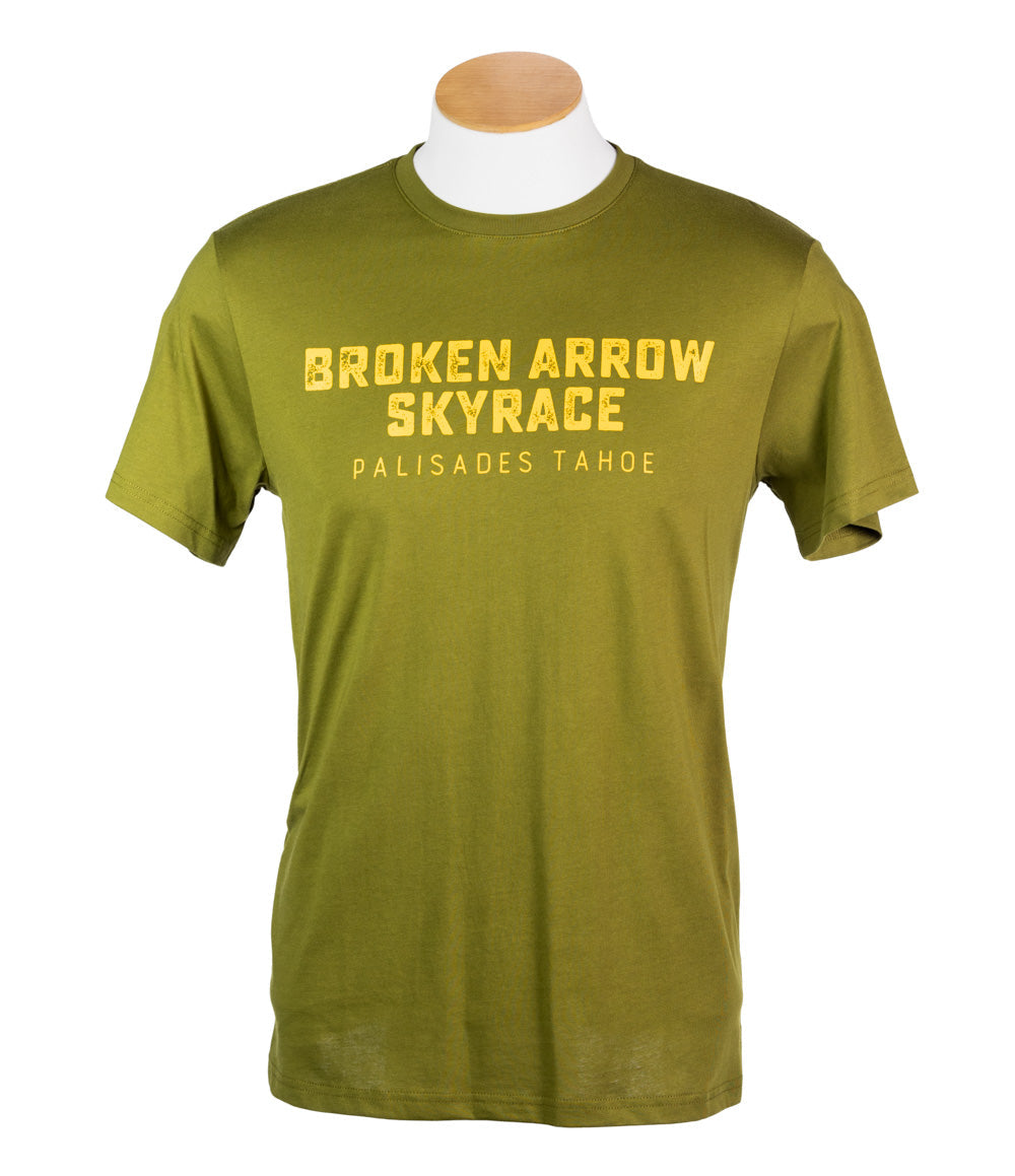 M Broken Arrow Script Logo SS Tee