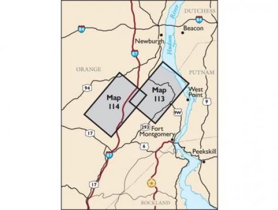West Hudson Trails Map - NYNJTC