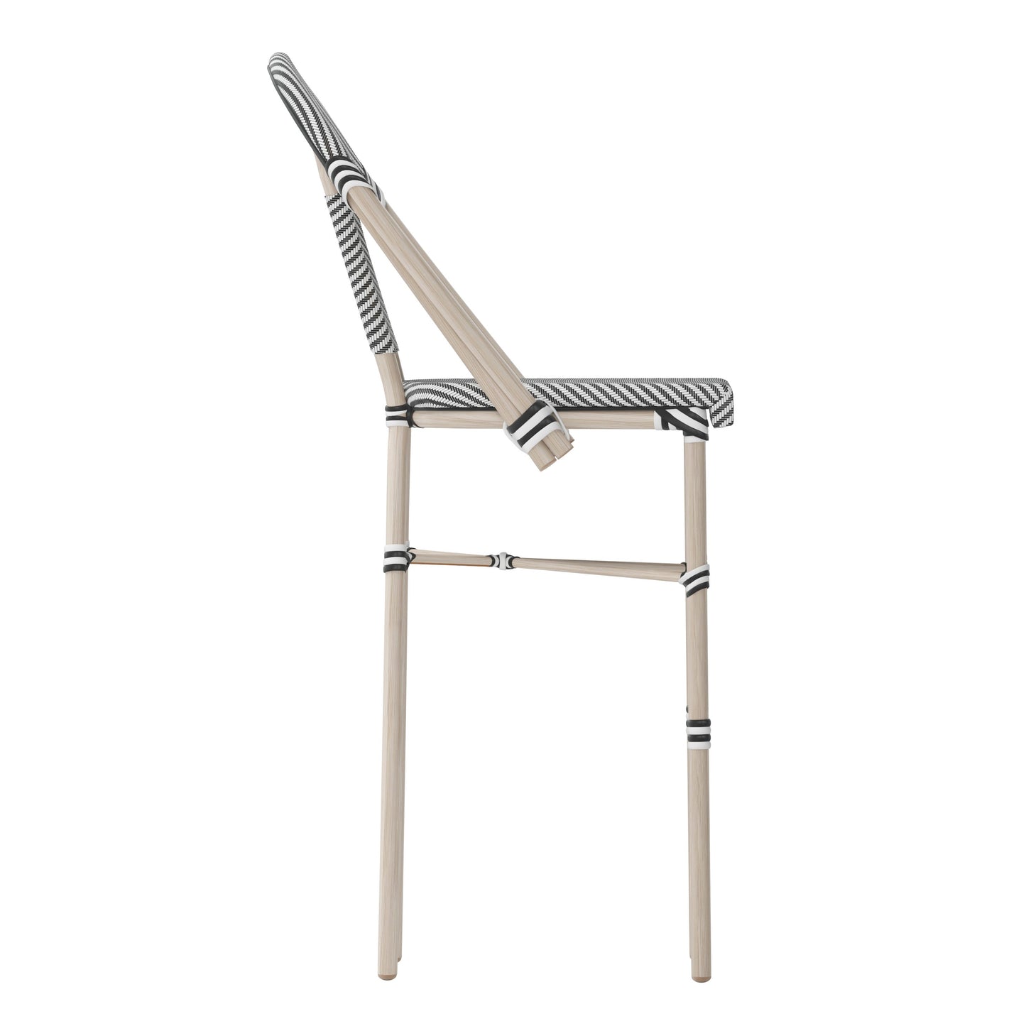 Marseille Stackable Indoor/Outdoor Bistro 30" High Barstool, Commercial Grade