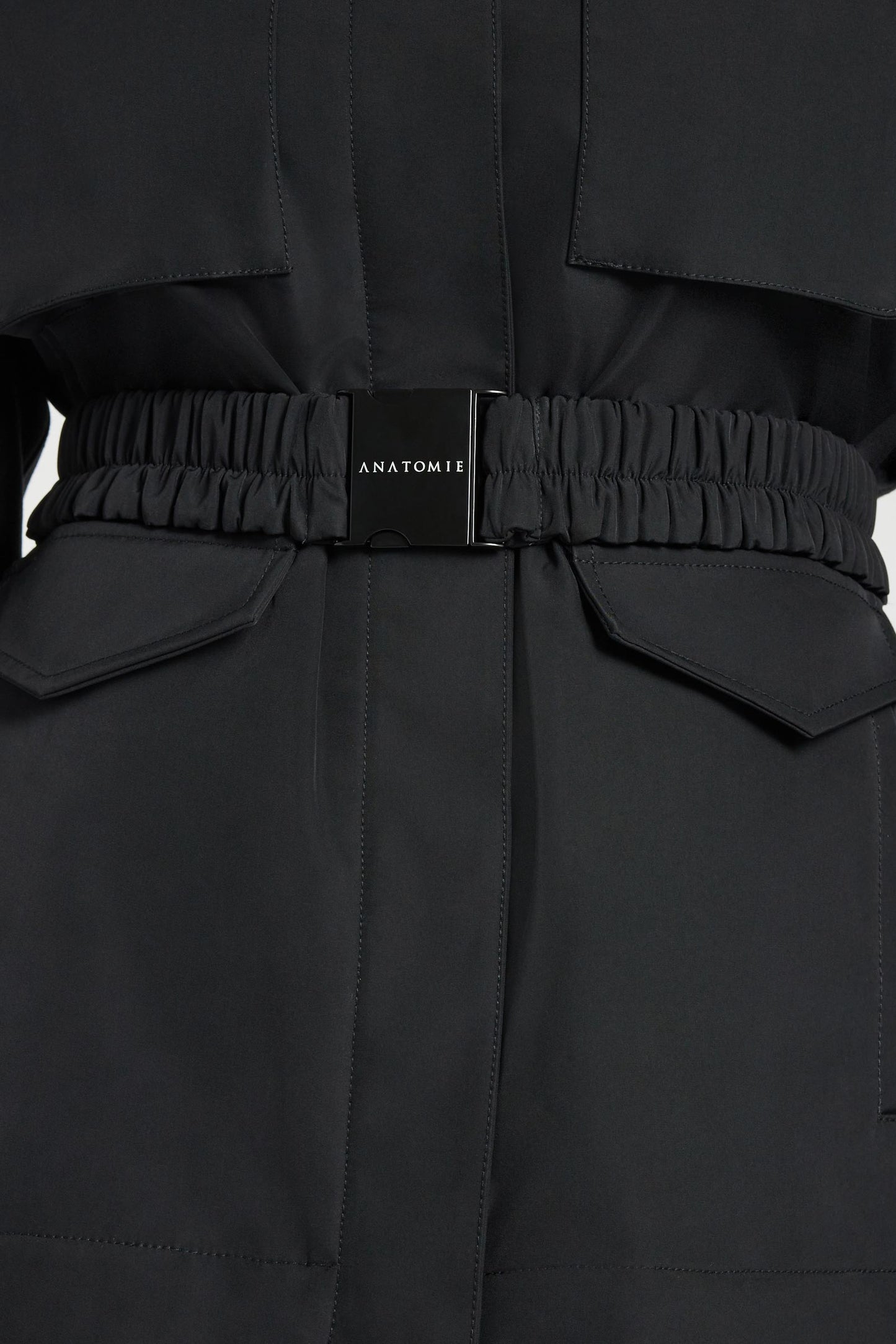 Nariah Modern Rain Jacket Black