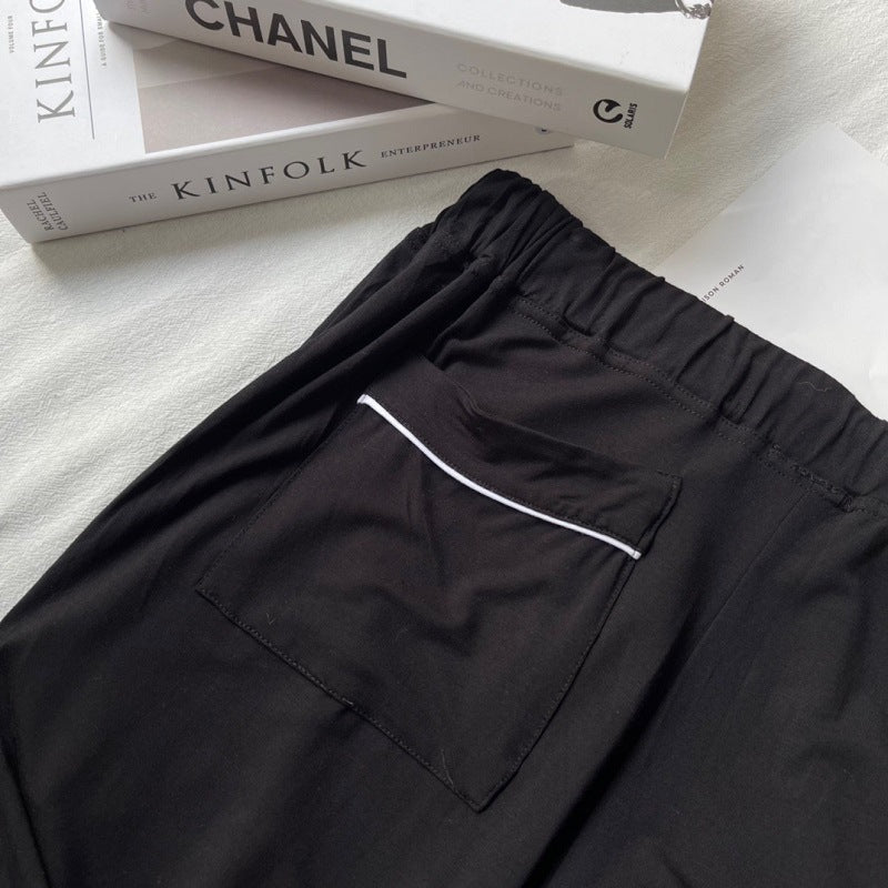 Men Milk Fiber Long sleeves Pajama Set