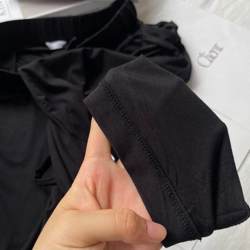 Men Milk Fiber Long sleeves Pajama Set