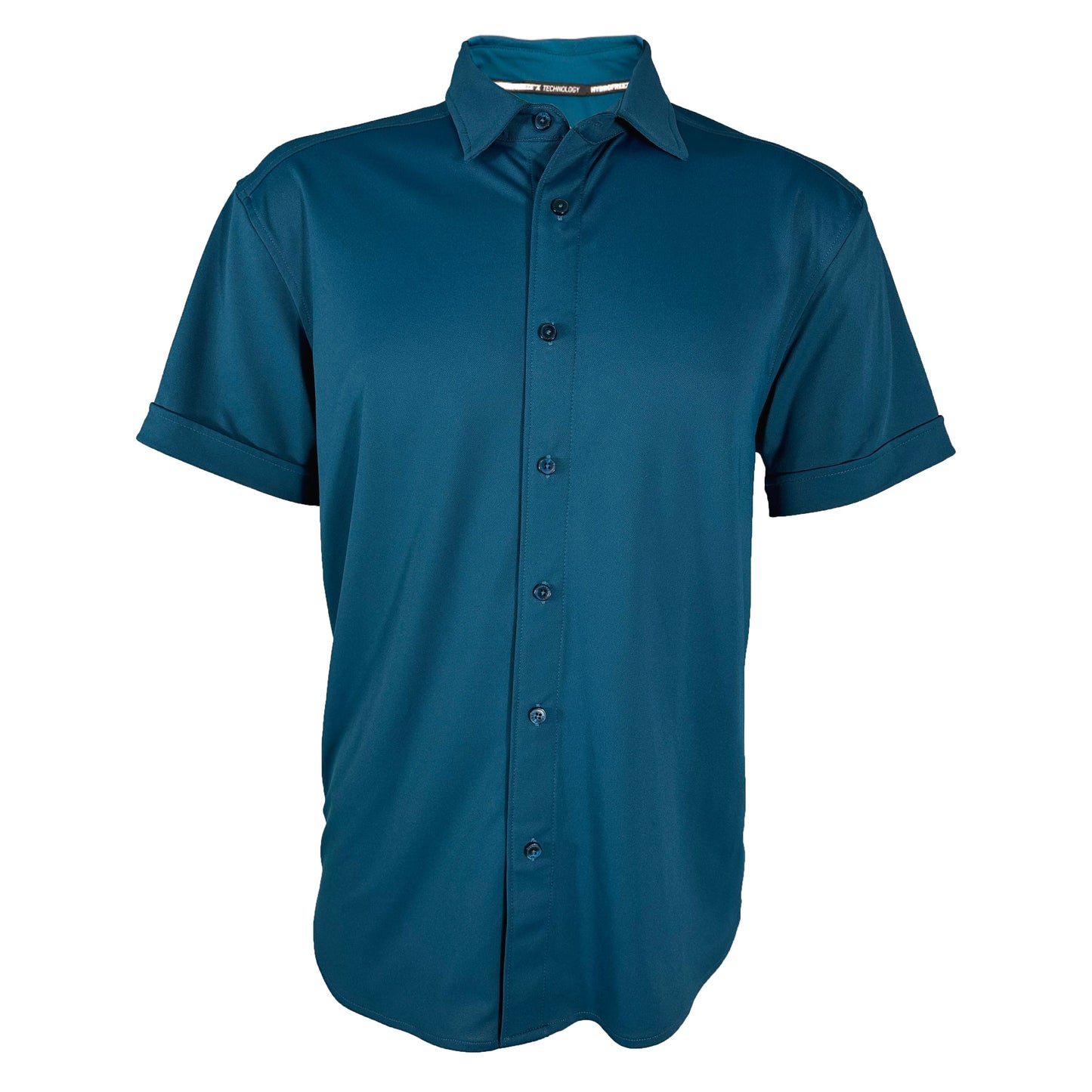 Men's Cooling Button Down Shirt - Short Sleeve - CLOSEOUT