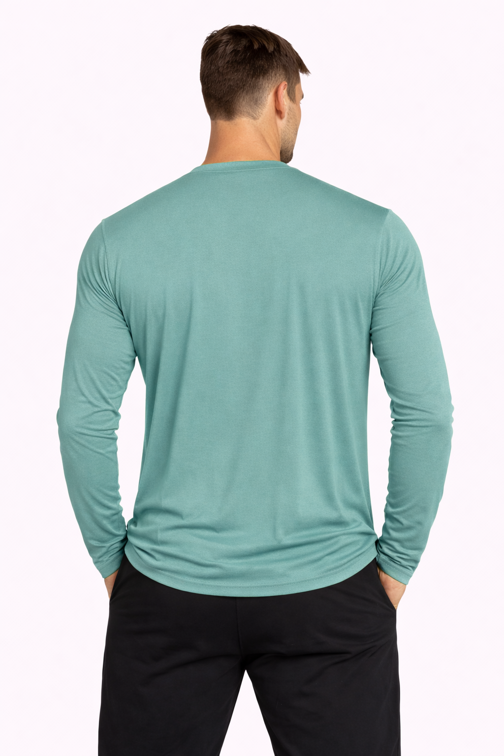 Men's Cooling Crew Neck Long Sleeve T-Shirt - CLOSEOUT