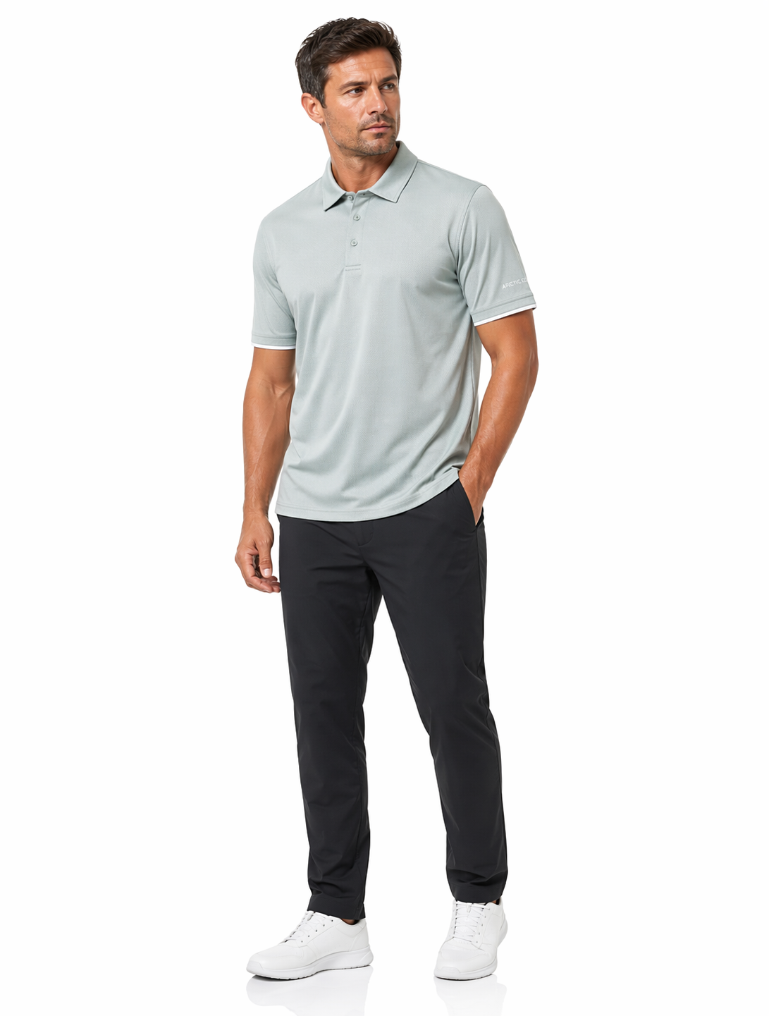 Men's Vortex Vent™ Cooling Polo - ChillGrid™ - CLOSEOUT