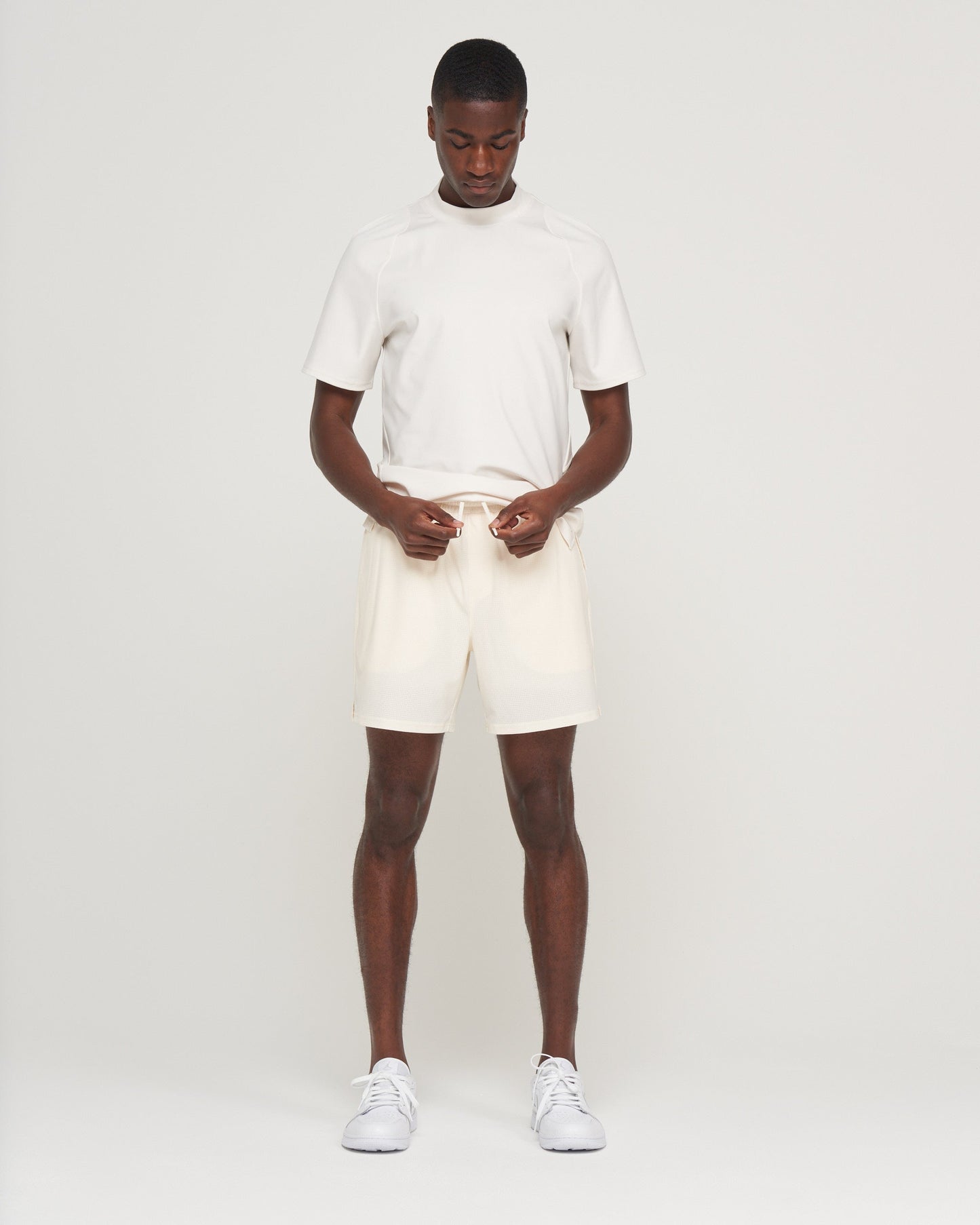 Lined Range Short - White