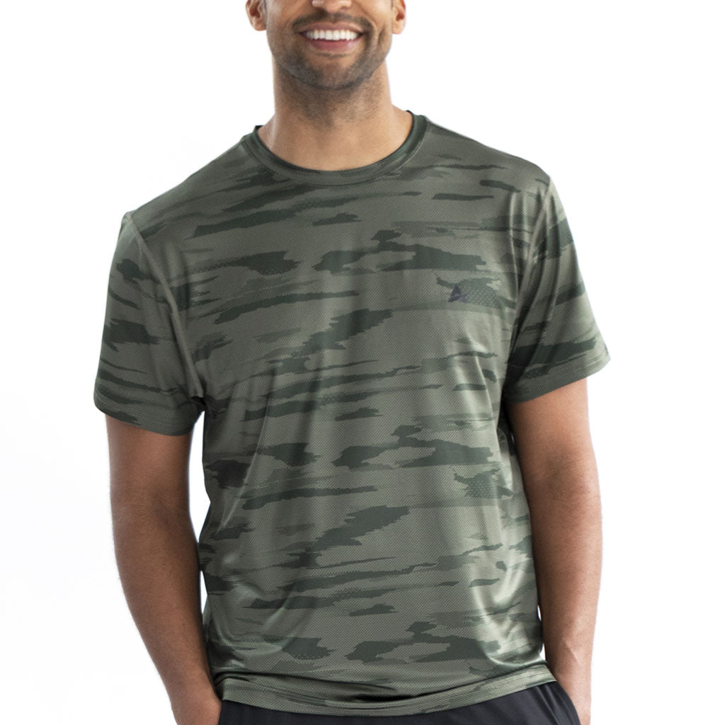 Men's Cooling Crew Neck T-Shirt - CLOSEOUT