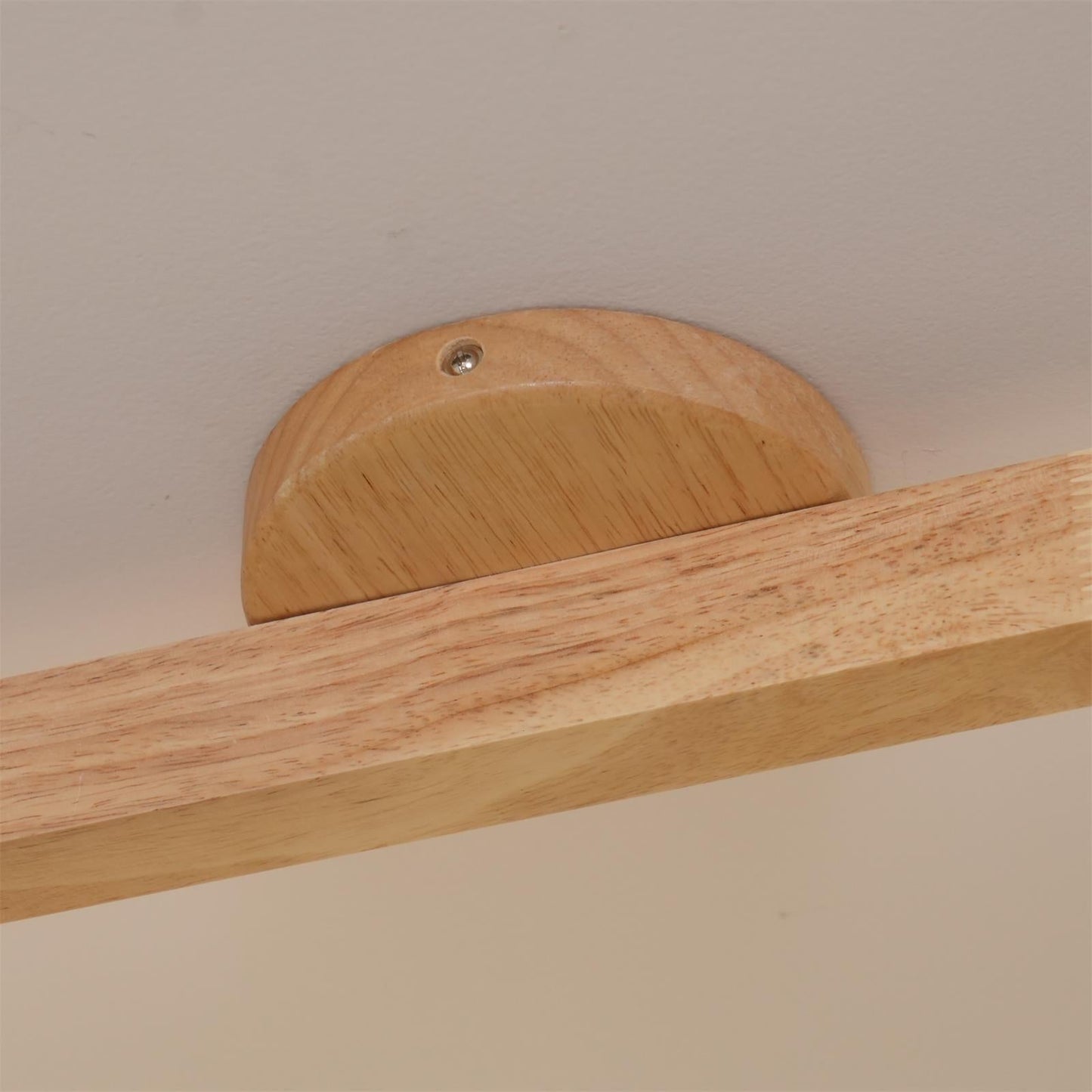 Adjustable Wood Bar Multi-Spot Ceiling Light With Pivot Spotlights