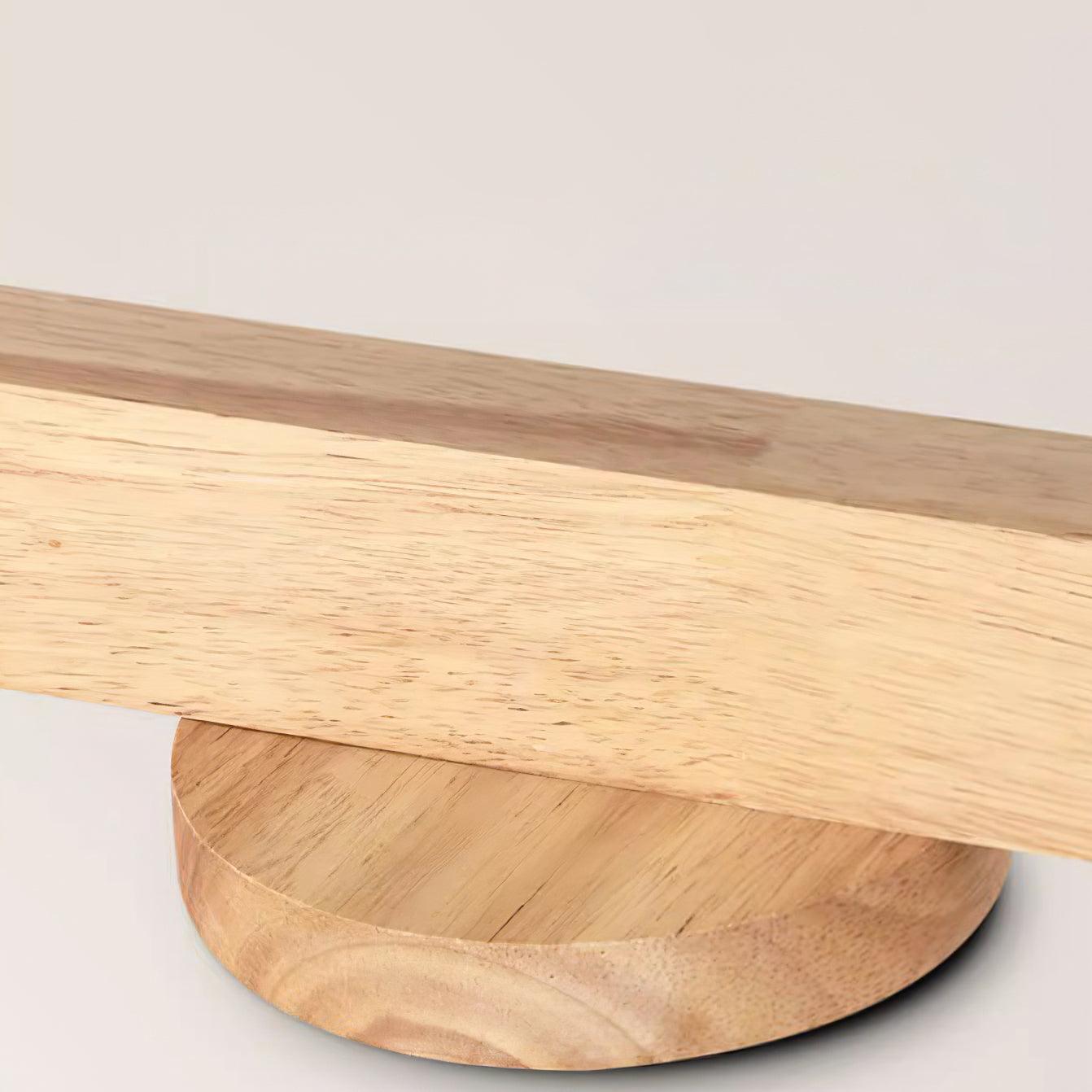 Adjustable Wood Bar Multi-Spot Ceiling Light With Pivot Spotlights