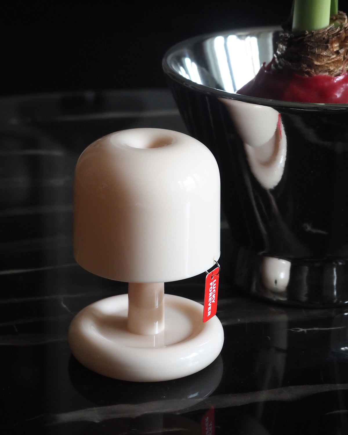 Mini Mushroom Table Lamp With Rounded Base