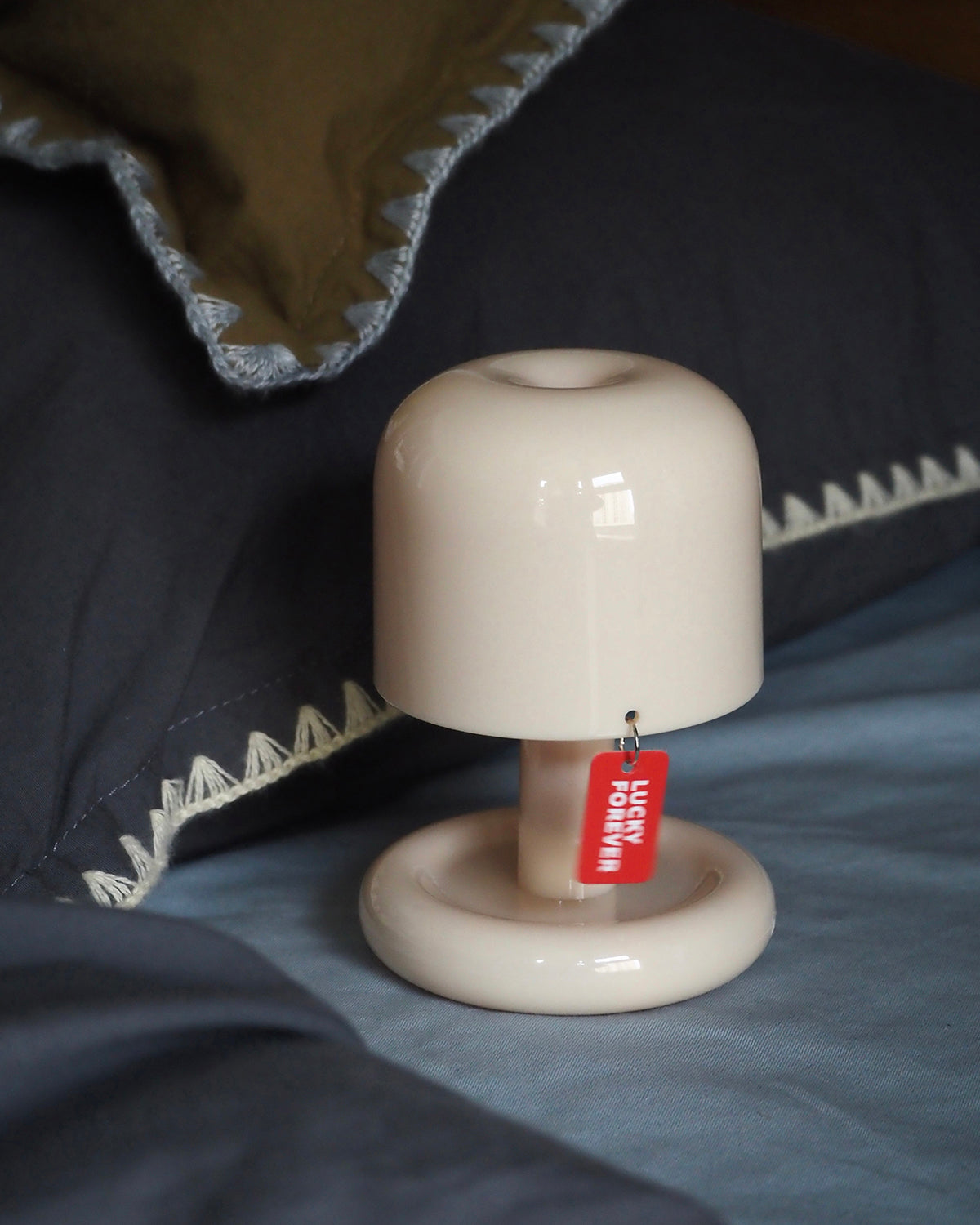 Mini Mushroom Table Lamp With Rounded Base