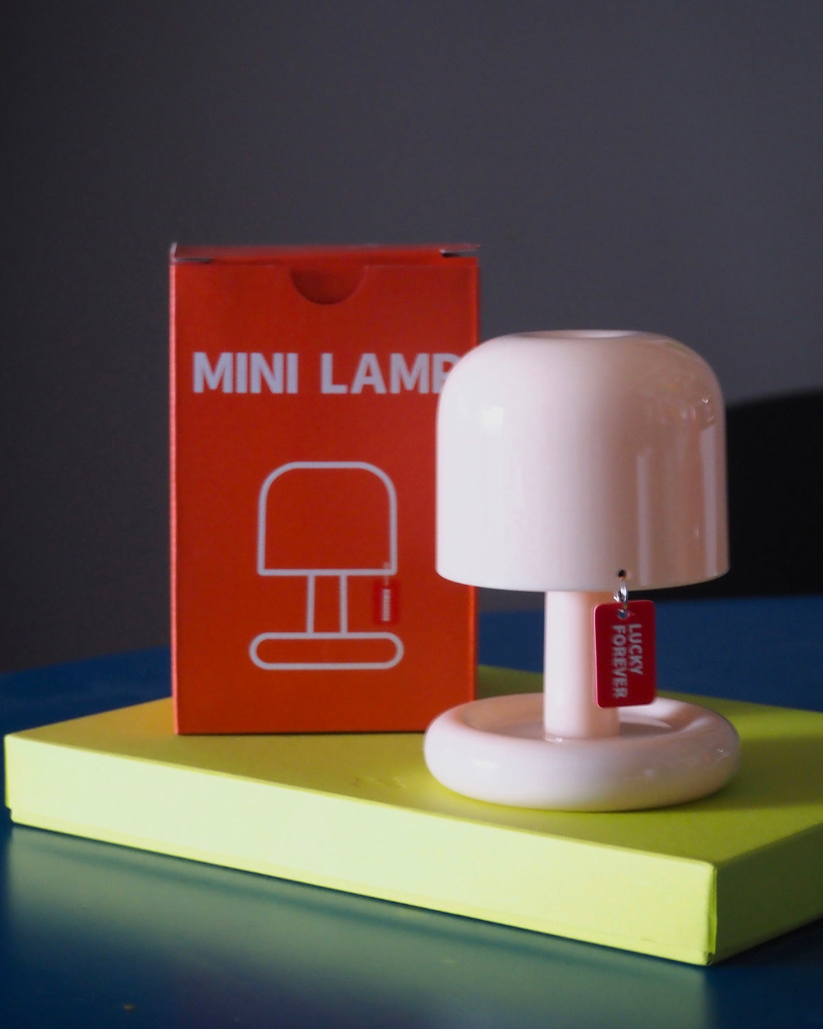 Mini Mushroom Table Lamp With Rounded Base