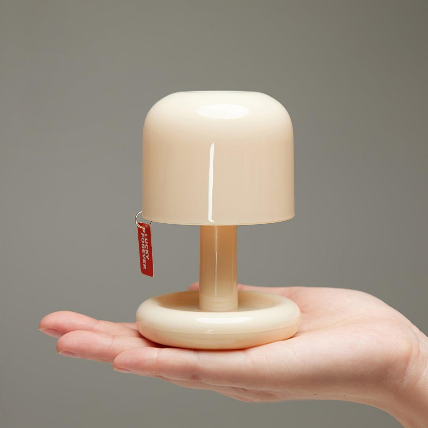 Mini Mushroom Table Lamp With Rounded Base