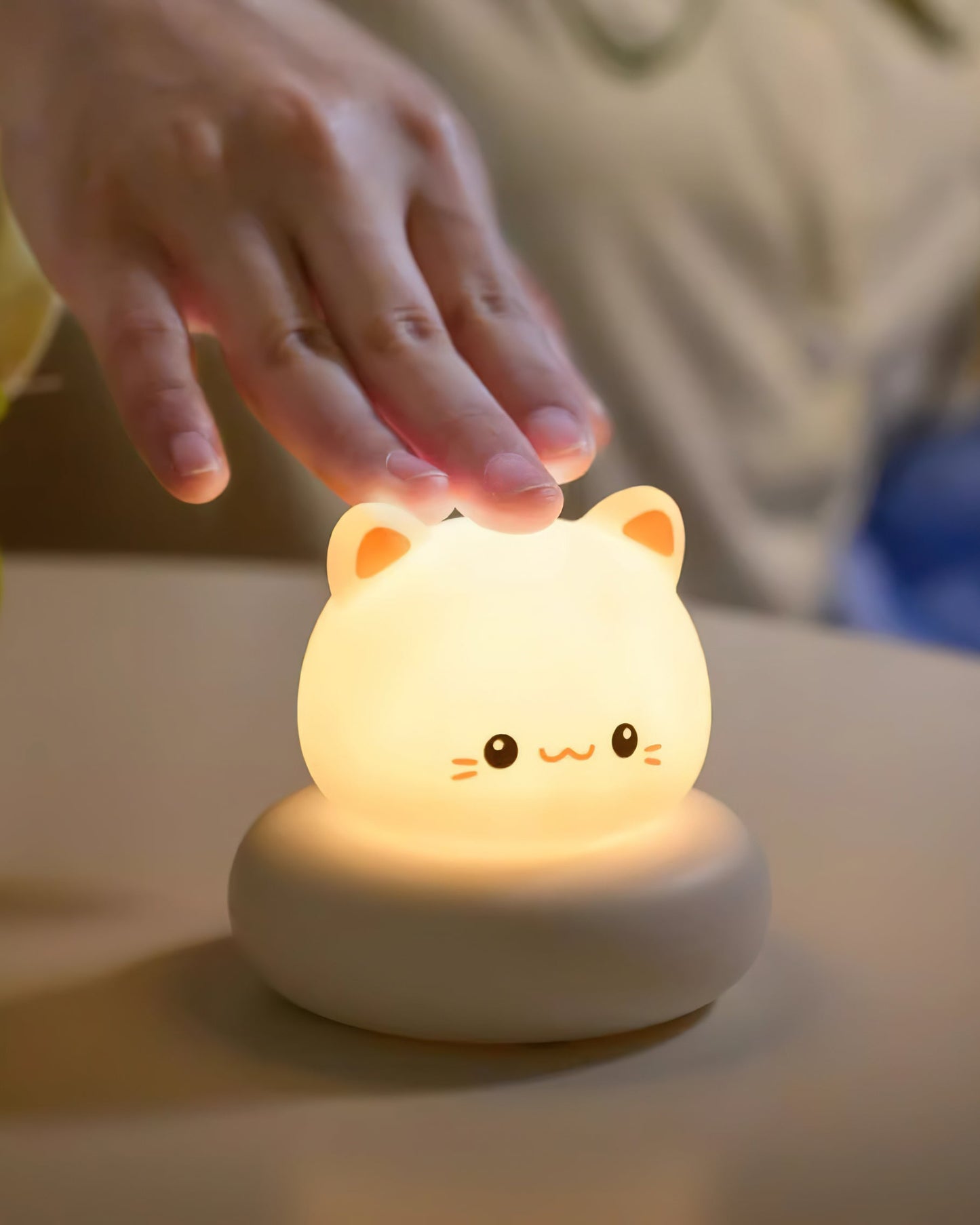Mini Mushroom Table Lamp With Rounded Base