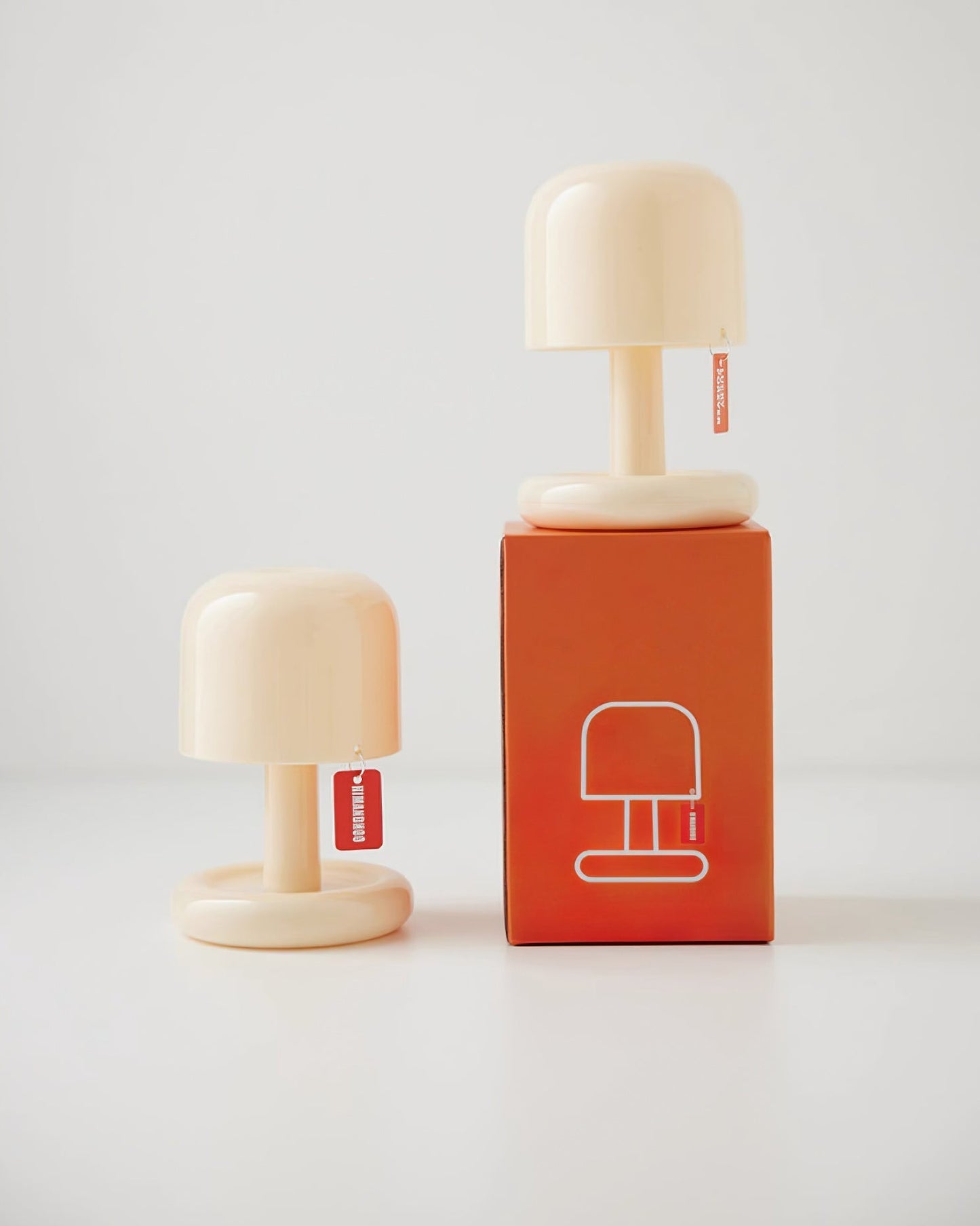 Mini Mushroom Table Lamp With Rounded Base