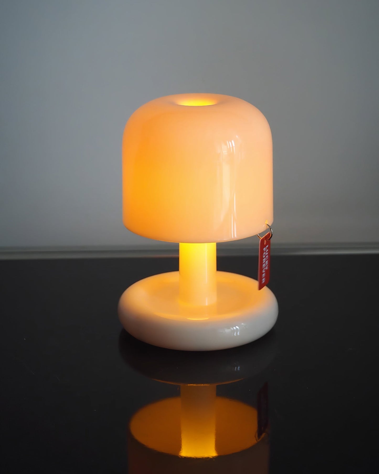 Mini Mushroom Table Lamp With Rounded Base