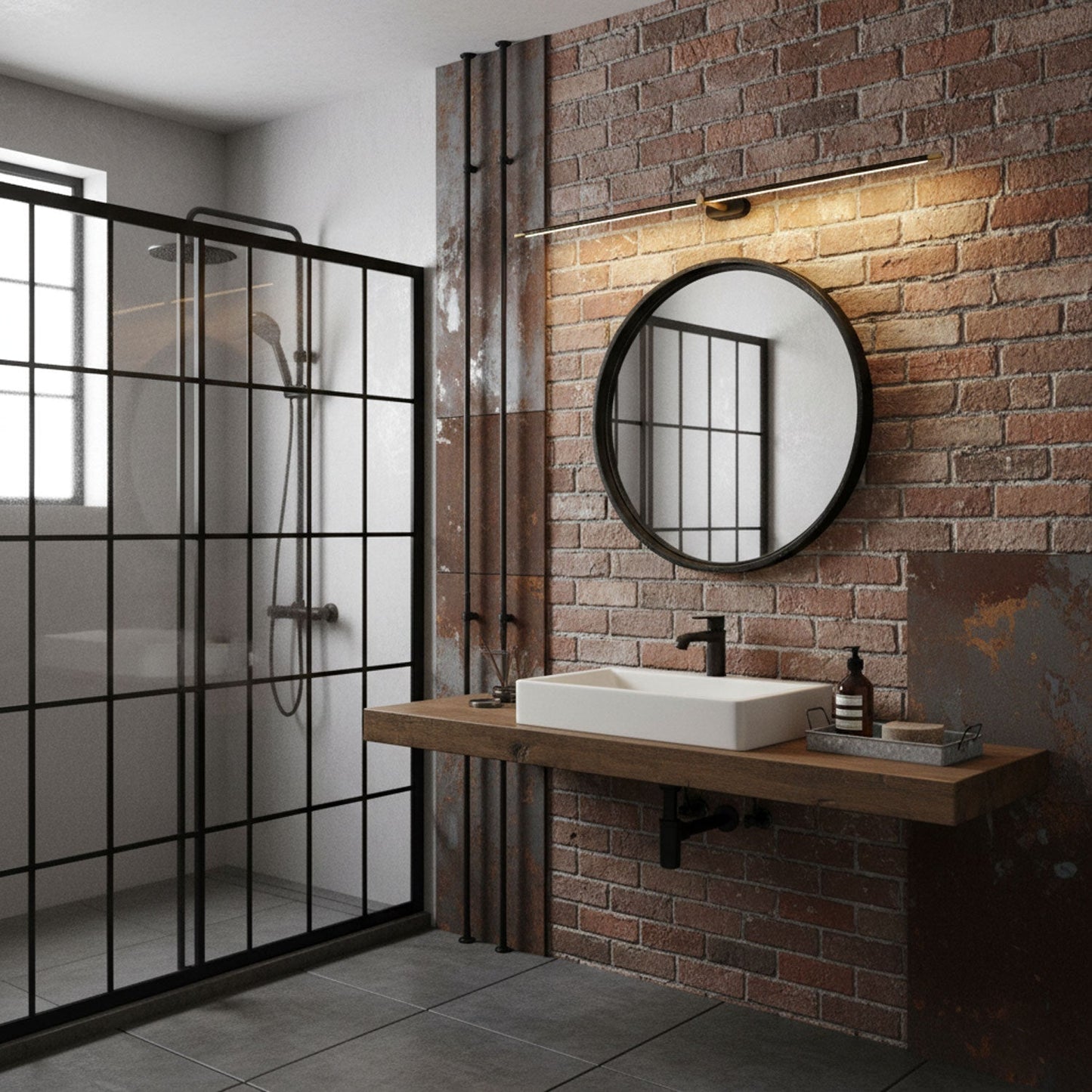 Minimalist Linear Adjustable Wall Light For Picture And Mirror