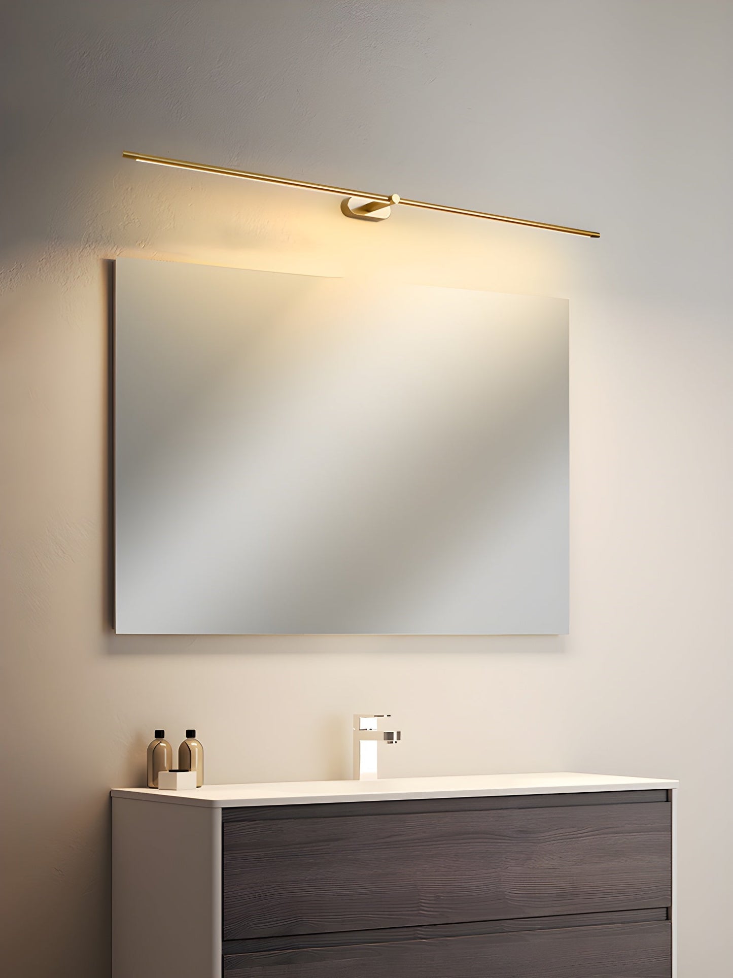Minimalist Linear Adjustable Wall Light For Picture And Mirror