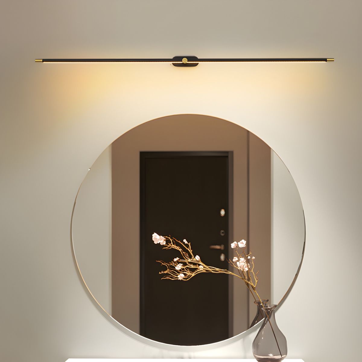Minimalist Linear Adjustable Wall Light For Picture And Mirror