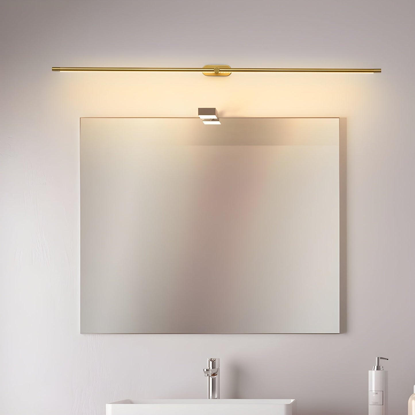 Minimalist Linear Adjustable Wall Light For Picture And Mirror