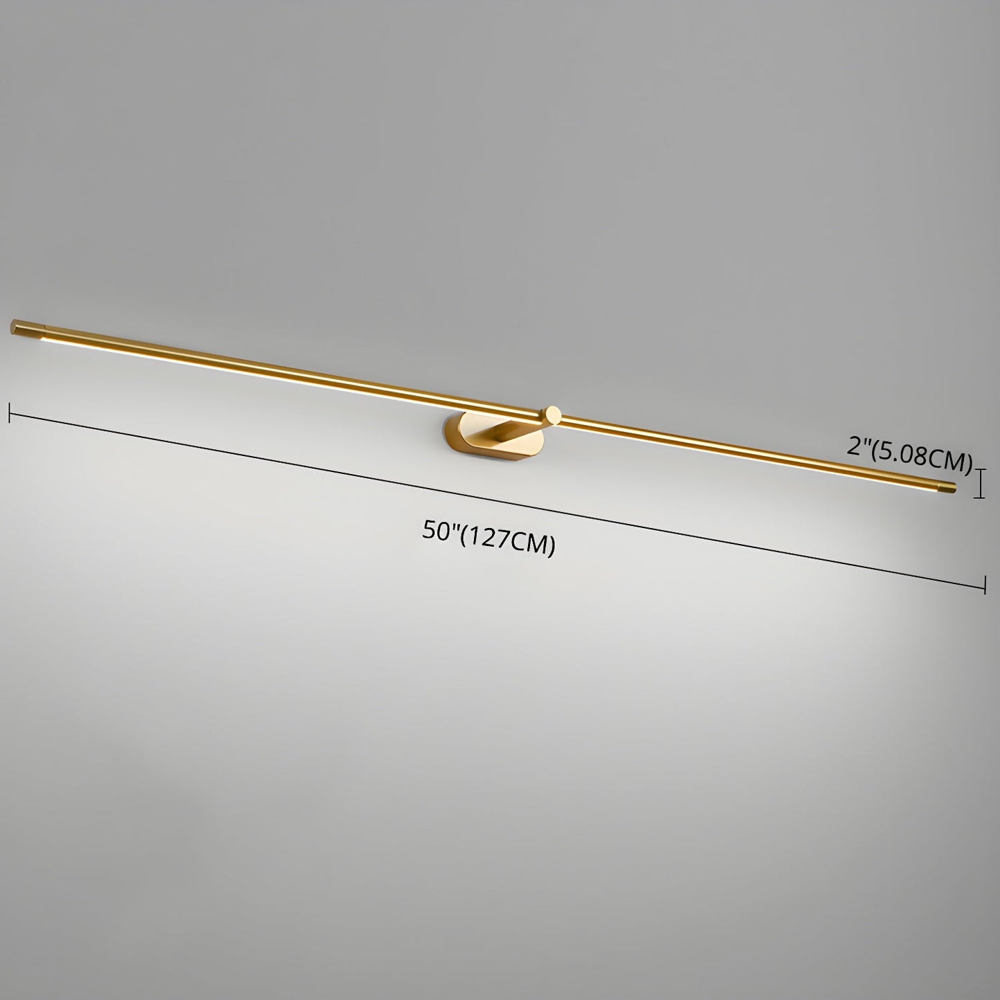 Minimalist Linear Adjustable Wall Light For Picture And Mirror