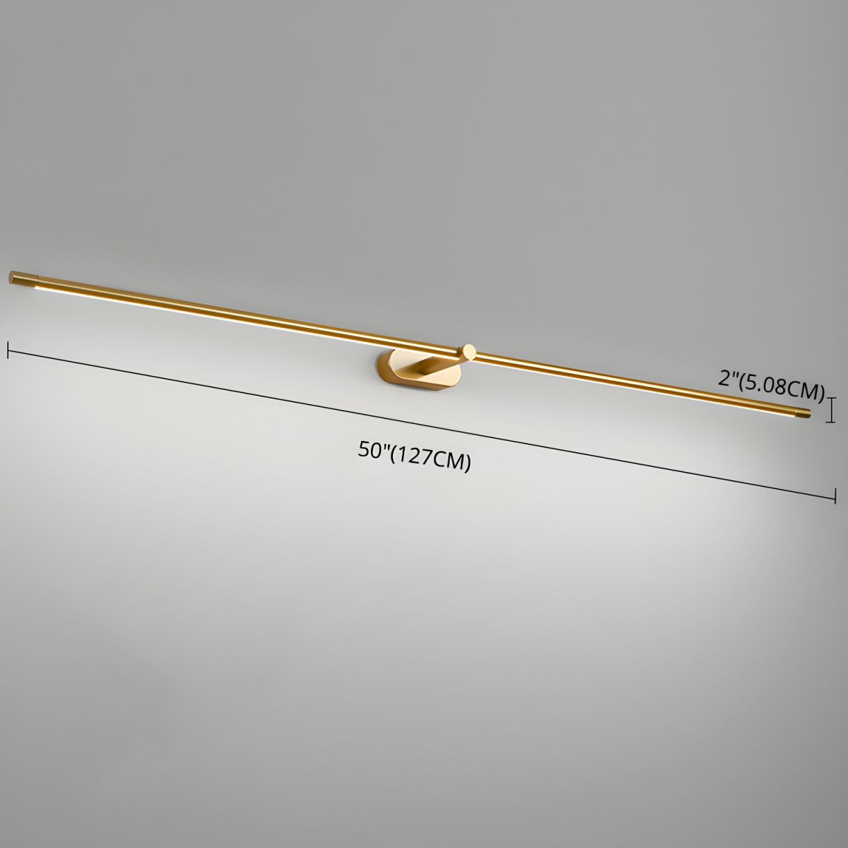 Minimalist Linear Adjustable Wall Light For Picture And Mirror