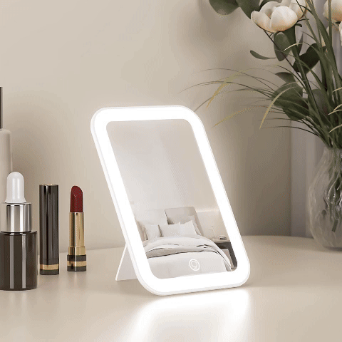 portable LED vanity mirror