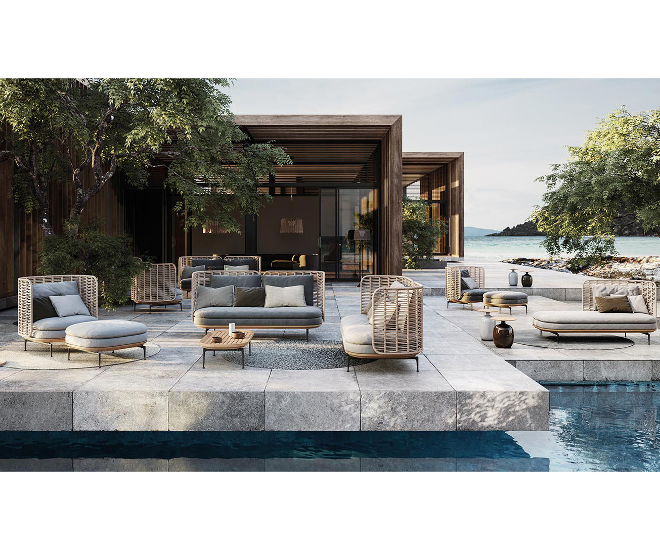 Mistral High Back Sofa