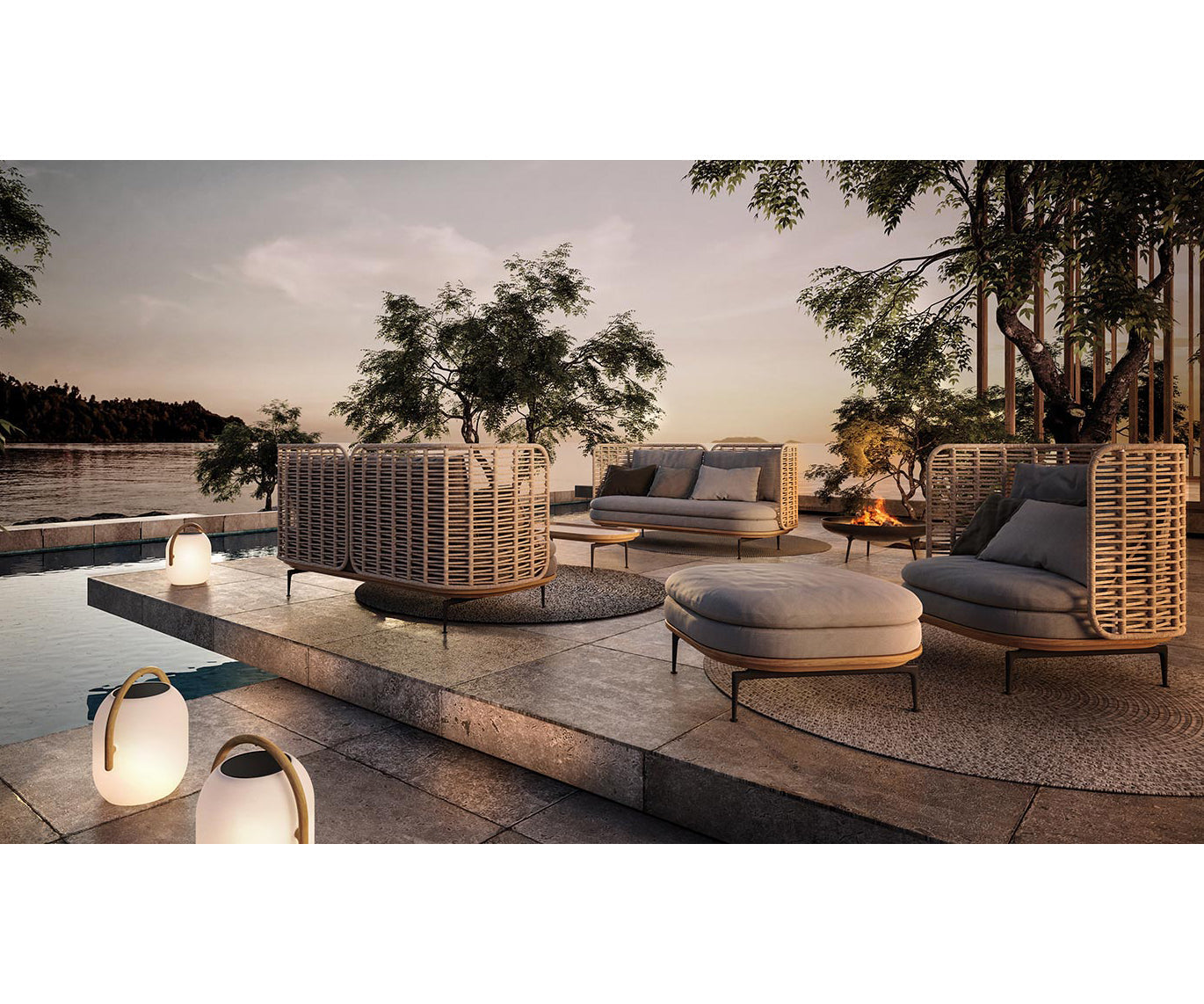 Mistral High Back Sofa