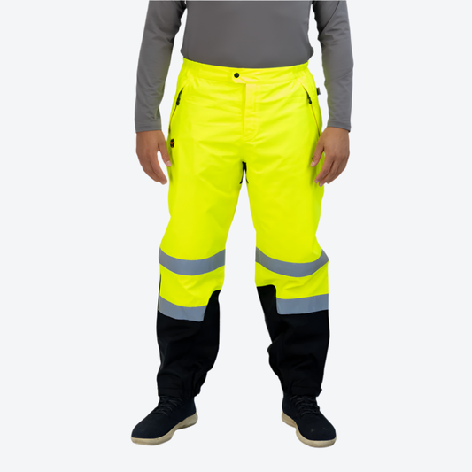 Hi-Vis Heated Waterproof Pants ANSI Certified