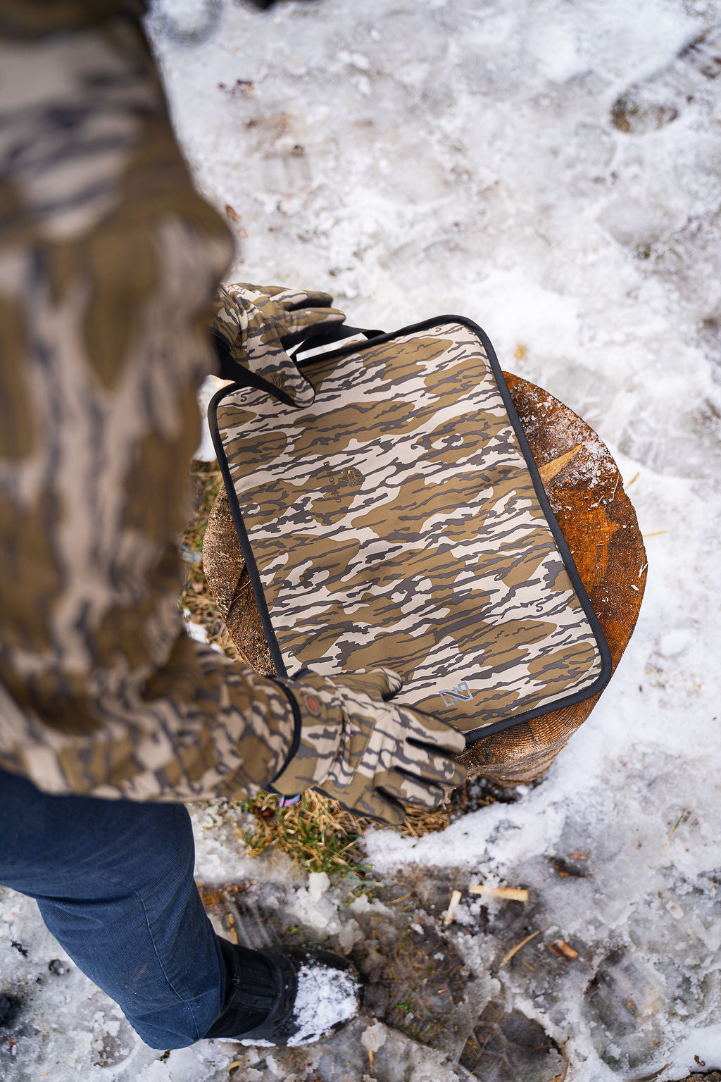 Heated Camouflage Seat Pad