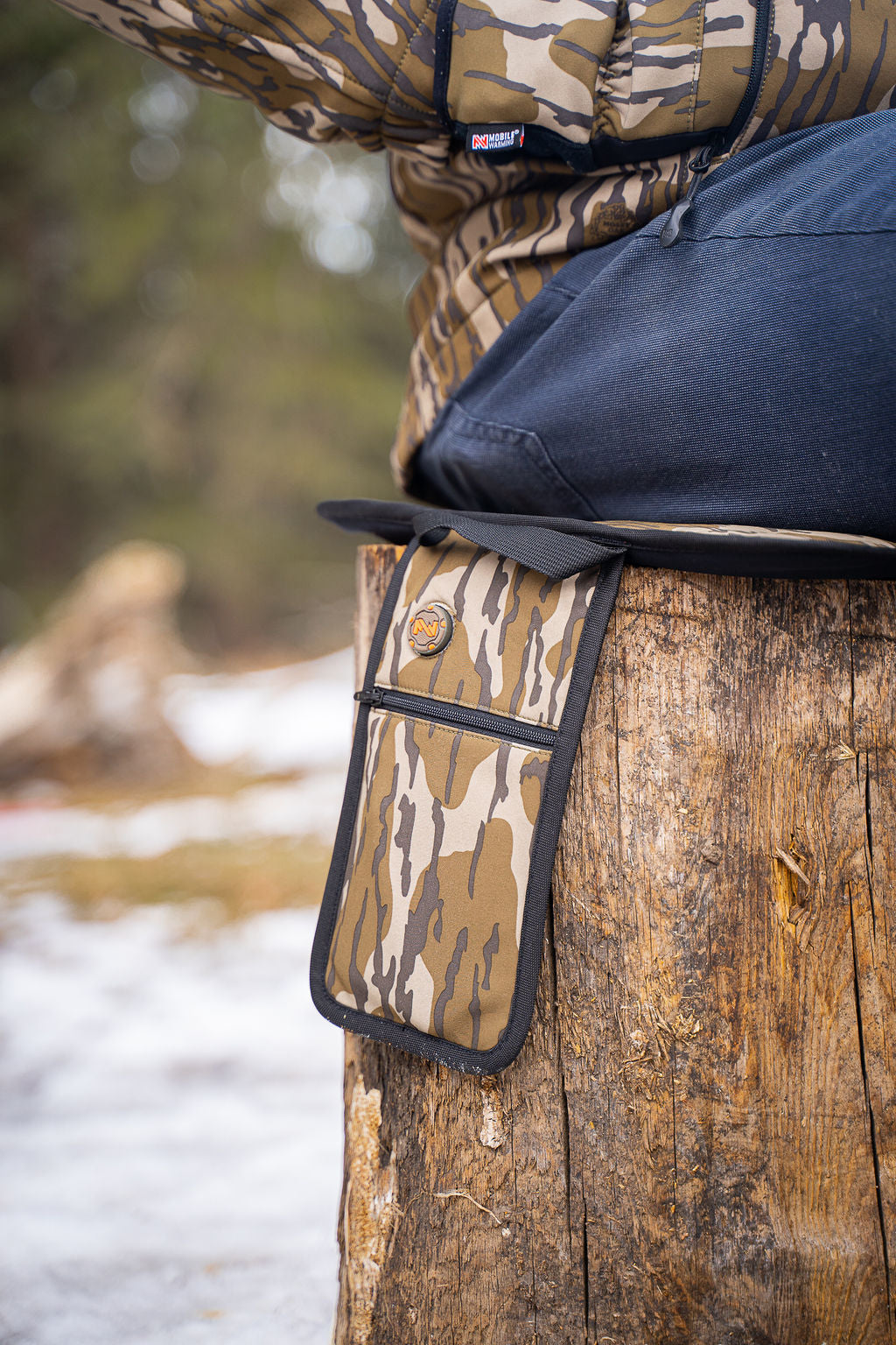 Heated Camouflage Seat Pad