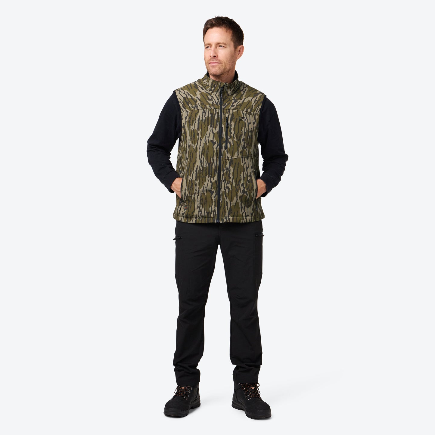 BLX Mossy Oak Heated Vest Men's