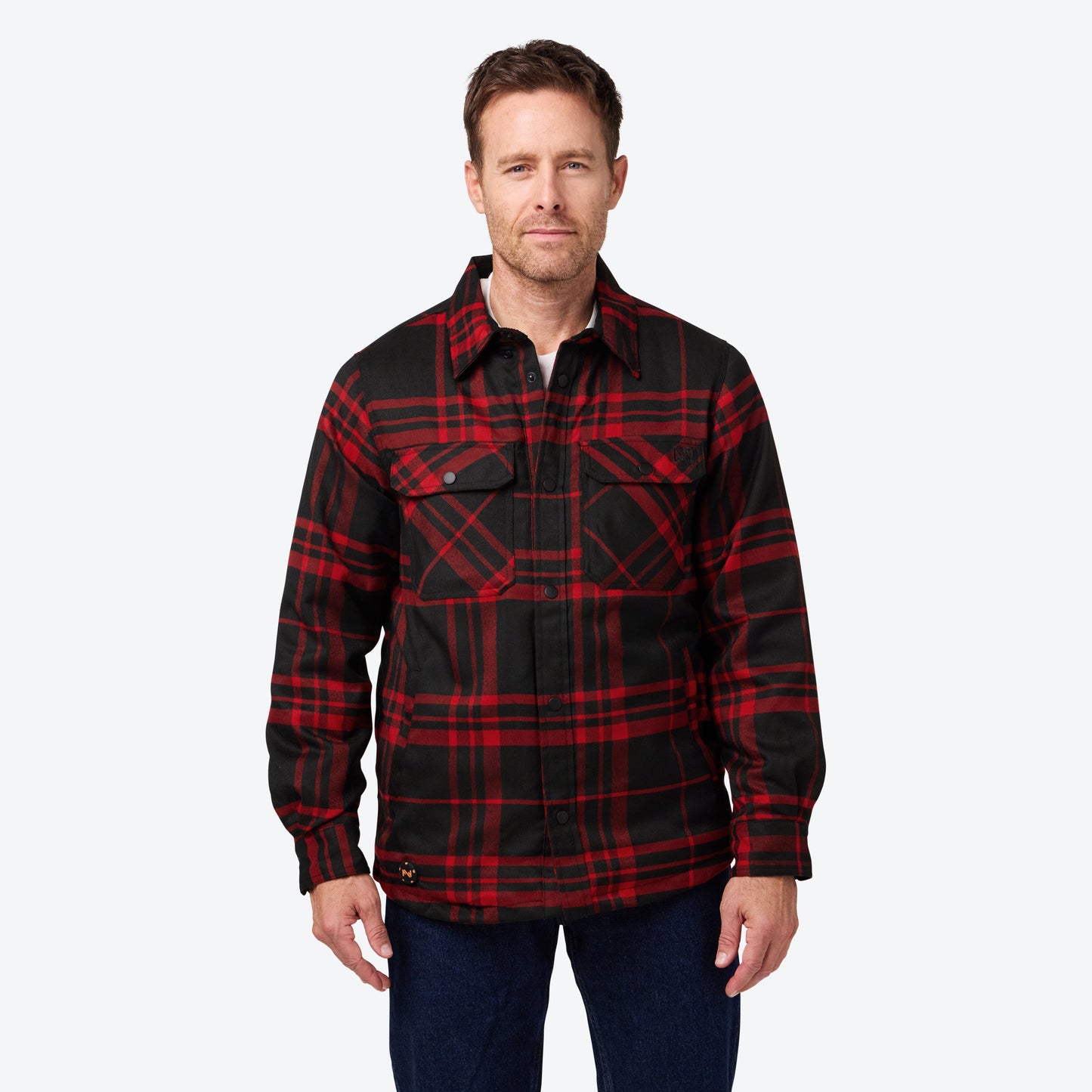 Heated Flannel Jacket Men's