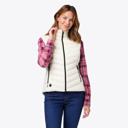 Backcountry Xtera Heated Vest Women’s - Cream [TEST]