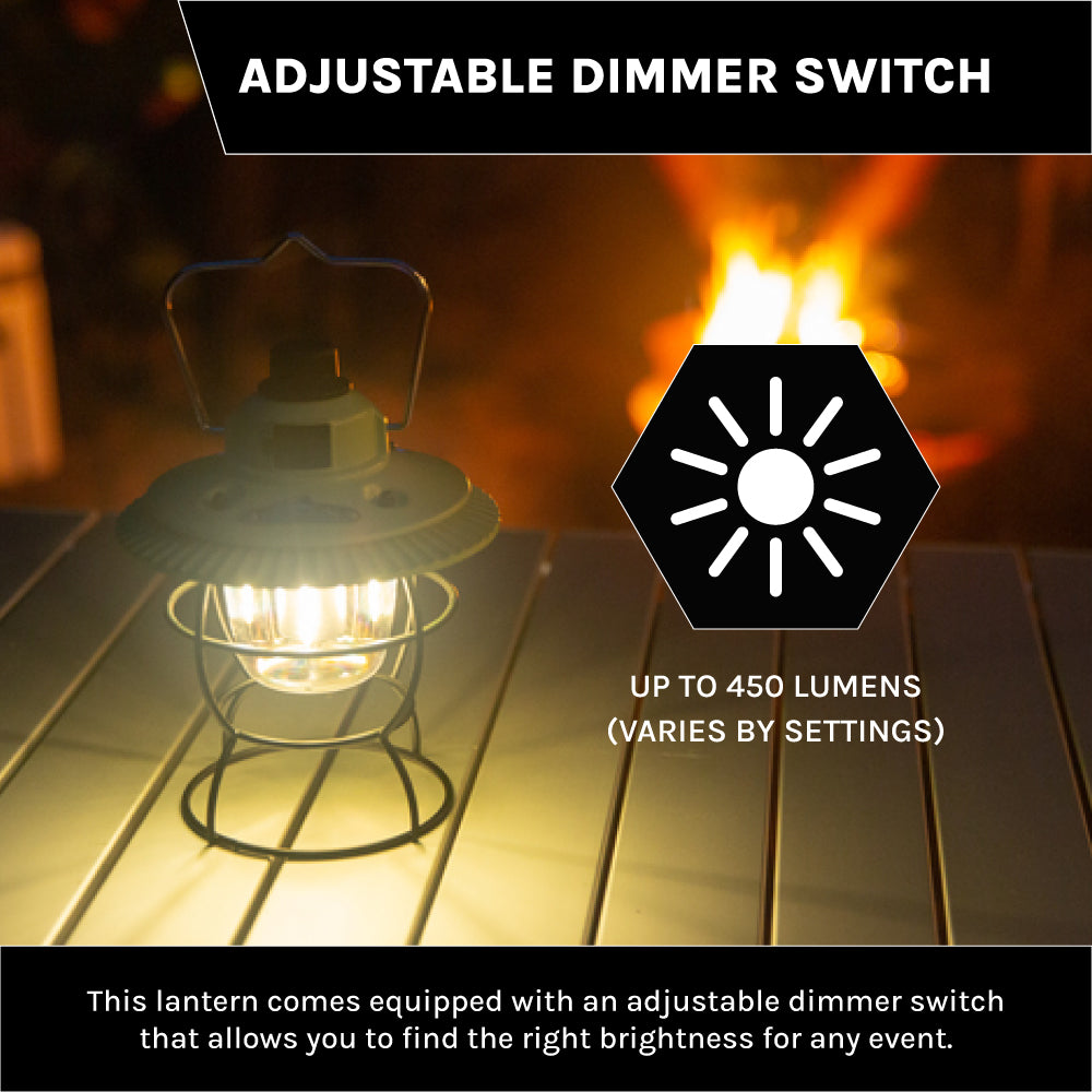 Monahan Rechargeable Retro Lantern