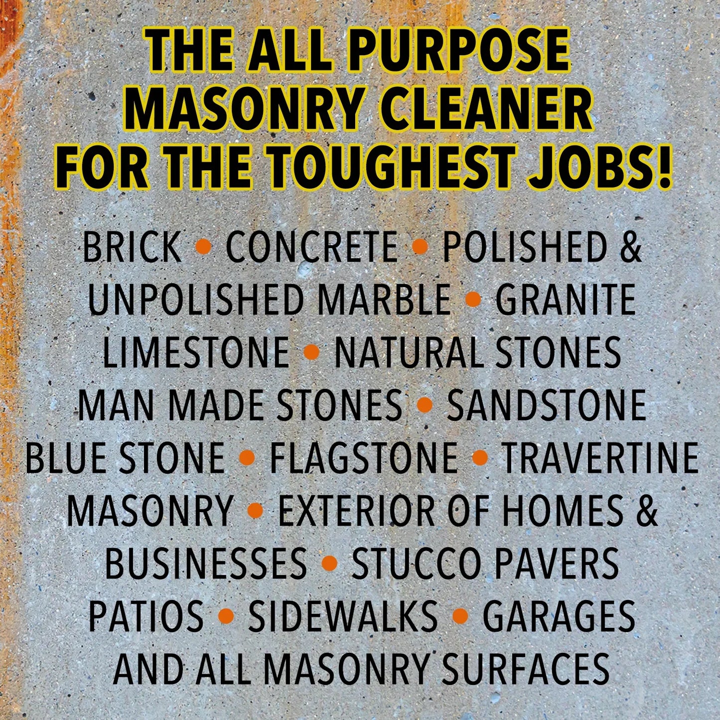 Smart ‘n Easy Ultimate Stone & Masonry Cleaner (1 Gallon)