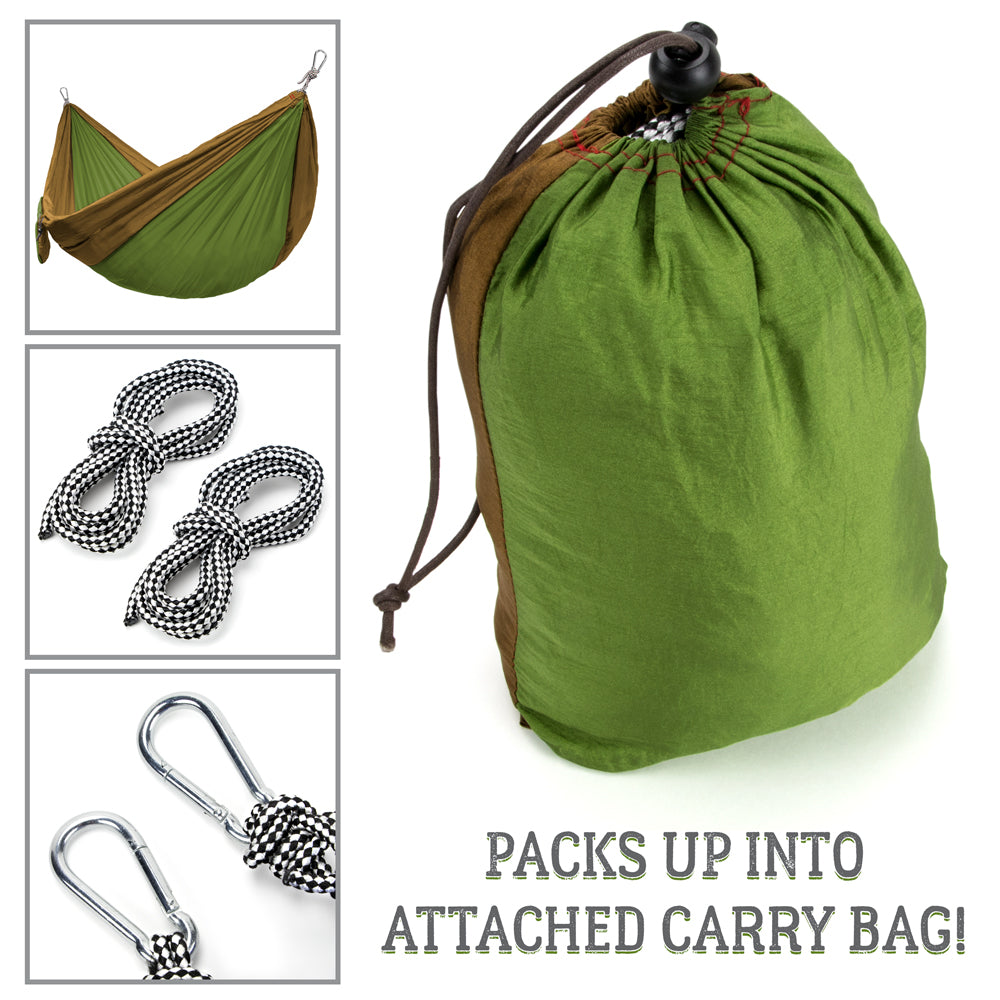 Camping Hammock, Moss & Mud