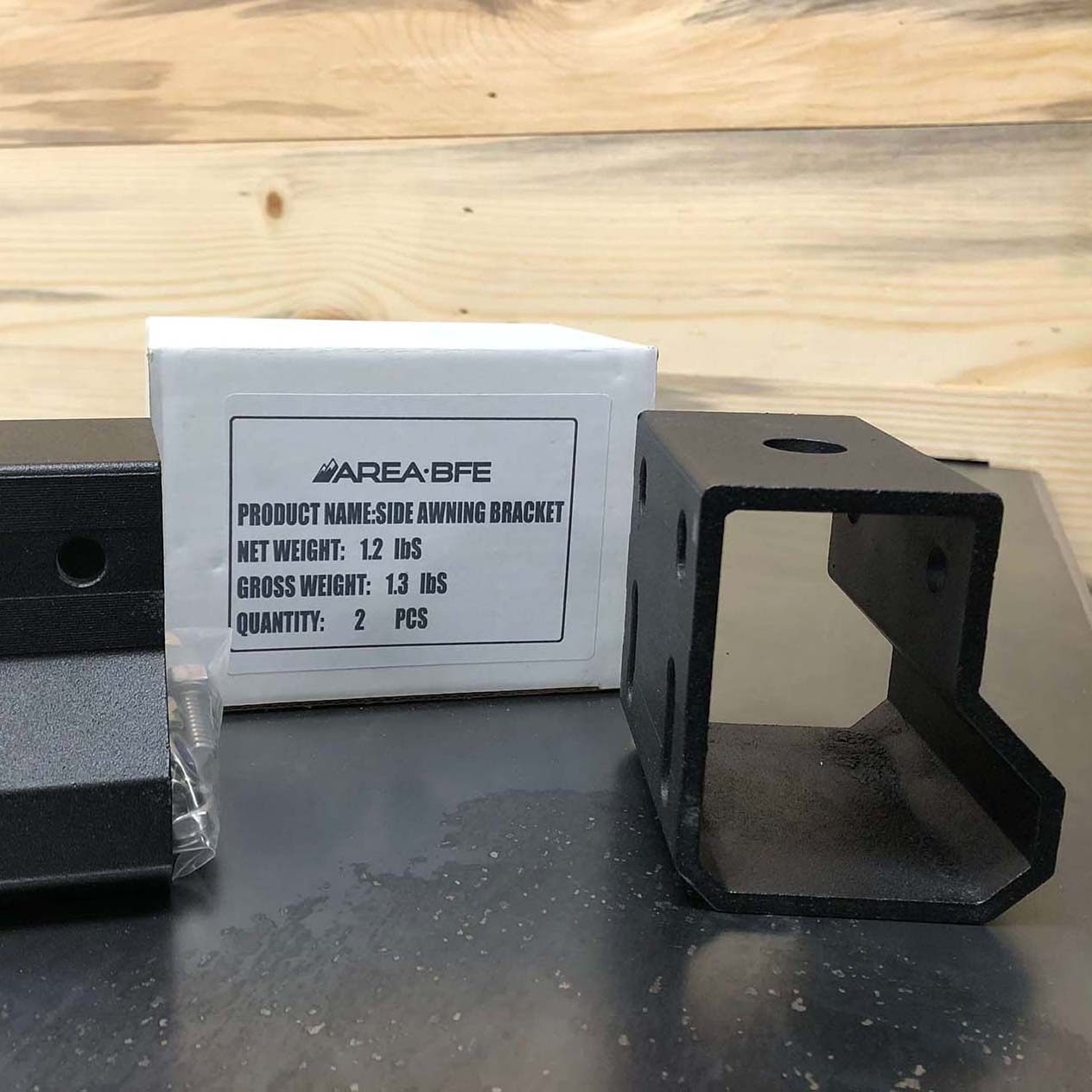 Black Series Pull Out Awnings Mounting Brackets