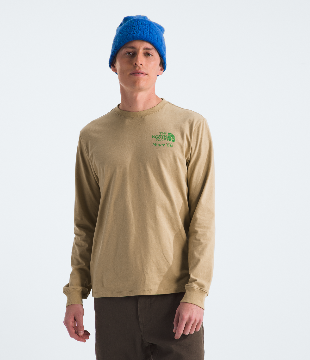 Men's Long-Sleeve Crown Shyness Tee