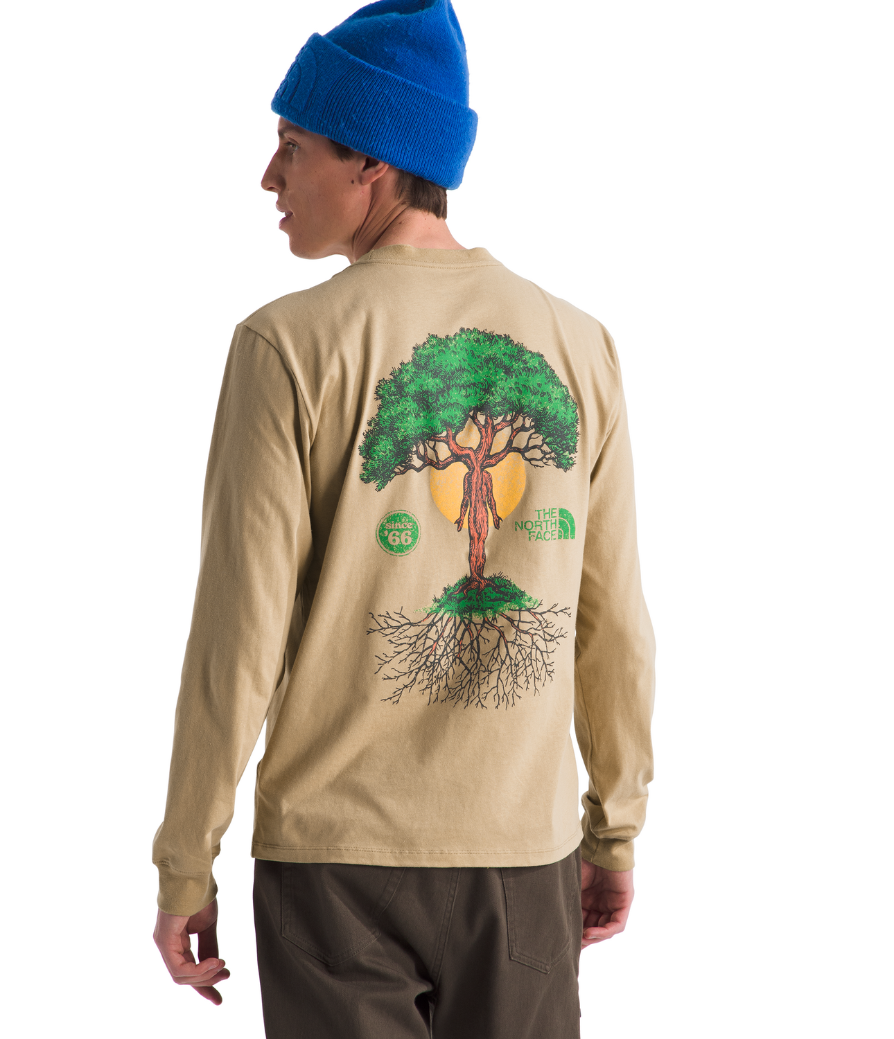 Men's Long-Sleeve Crown Shyness Tee