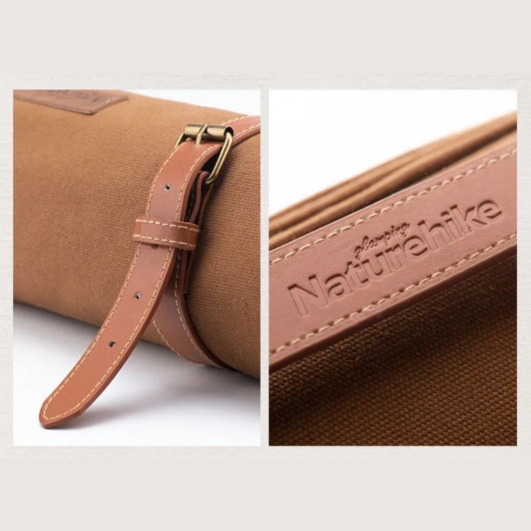 Naturehike Canvas Picnic Mat Brown